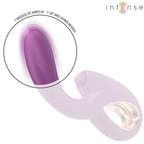 INTENSE - LALI VIBRATEUR MULTIFONCTIONNEL POINT G TAPOTEMENT, POUSSÉE ET VIBRATION VIOLET