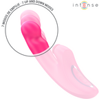 VIBRATEUR INTENSE - 13,5 CM MULTIFONCTIONNEL 3 EN 1 EMI 10 MODES DE VIBRATION ROSE