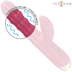 INTENSE - CHLOE 3-EN-1 VIBRATEUR MULTIFONCTIONNEL ROUGE