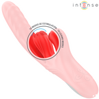 INTENSE - ROSALIA VIBRATEUR MULTIFONCTIONNEL 3 EN 1, ROUGE