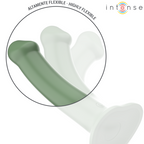 Vibrateur INTENSE BECCA avec ventouse, 10 modes de vibration, télécommande, vert