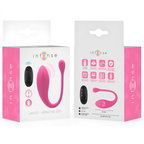 INTENSE - JANICE U VIBRATEUR À DOUBLE STIMULATION 10 VIBRATIONS ROSE TÉLÉCOMMANDE