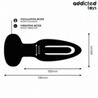 ADDICTED TOYS - PLUG ANALE CON LINGUA VIBRANTE E TELECOMANDO