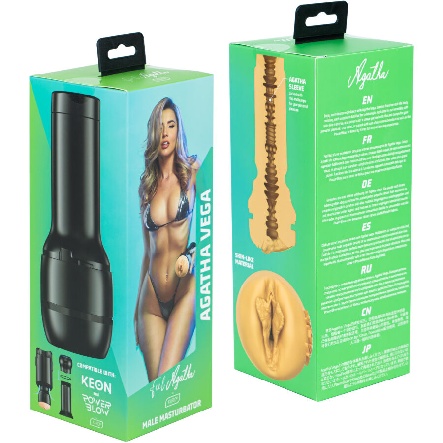 KIIROO - COLLECTION ÉTOILES DE MASTURBADOR FEEL AGATHA VEGA