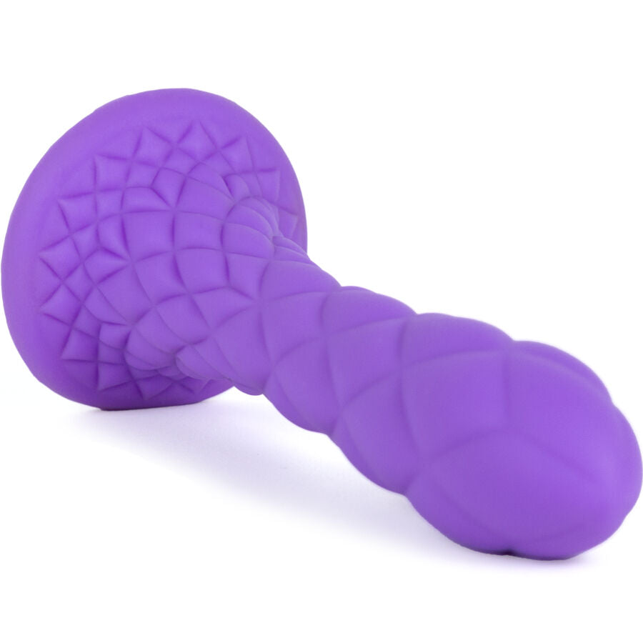 SILEXD - FANTASY DREAM DILDO THERMO-REACTIVE LIQUID SILICONE PURPLE 18.5 CM