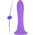 SILEXD - GODEMICHET FANTASY DREAM EN SILICONE LIQUIDE THERMO-RÉACTIF VIOLET 18,5 CM