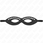 KINK - MASCHERA PER OCCHI CON MINI RIVETTI MODELLO 1 20,5 x 5,5 CM
