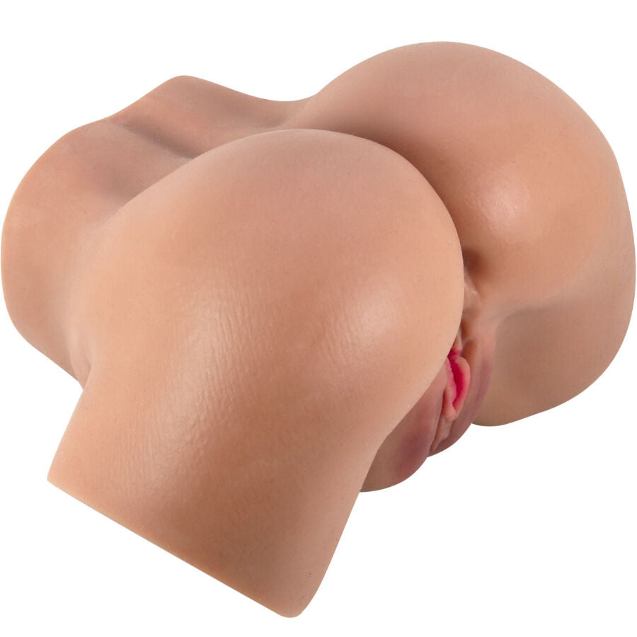 CRAZY BULL - VIBRATEUR HAILEY AVEC VAGIN RÉALISTE ET COMMANDE ANALE À DISTANCE