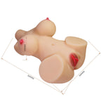 CRAZY BULL - EMMA REALISTIC FEMALE TORSO VAGINA AND ANAL 4.8 KG
