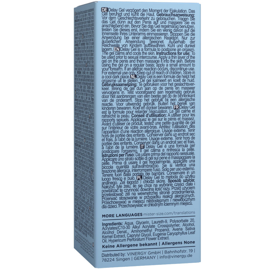 MISTER SIZE - GEL RETARDANT 50 ML