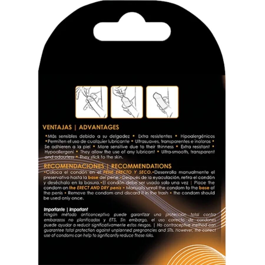 UNIQ - CLASSIC LATEX-FREE CONDOM 3 UNITS