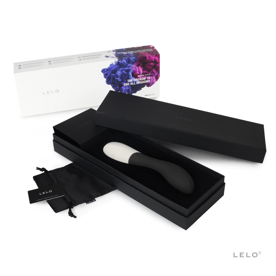 LELO - VIBRATEUR À ONDES NOIRES MONA 