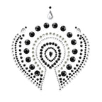 BIJOUX - INDISCRETS FLAMBOYANT BLACK &amp; SILVER