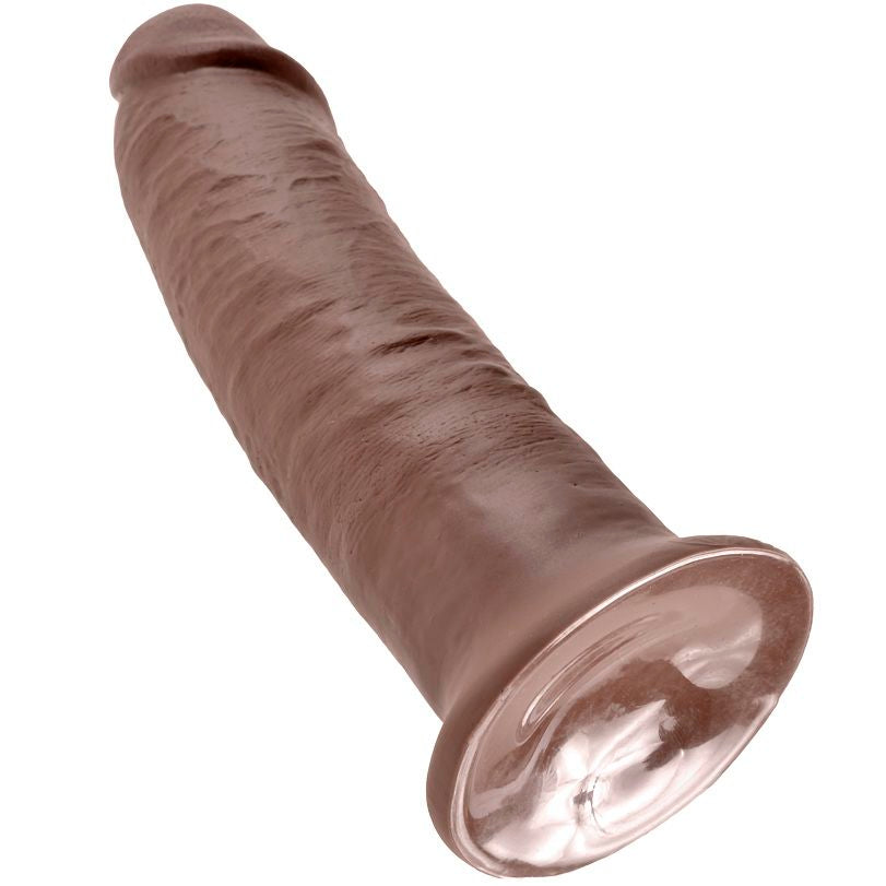 KING COCK - 10 BROWN DILDOS 25.4 CM