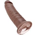 KING COCK - 10 BROWN DILDOS 25.4 CM