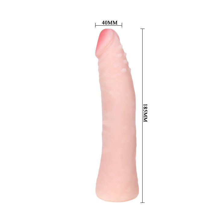BAILE - Godemiché réaliste en silicone effet peau, 19 cm, couleur de la boîte aléatoire