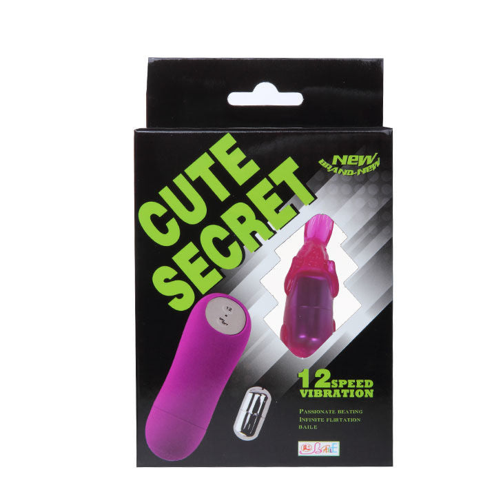 BAILE - VIBRATEUR LAPIN SECRET ADORABLE 12 VITESSES