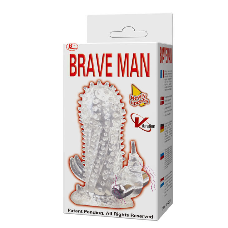 BAILE - BRAVE MAN RABBIT VIBRATING PENIS EXTENSION 