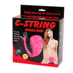 BAILE - STRING AVEC VIBRATEUR ET TÉLÉCOMMANDE LILAS