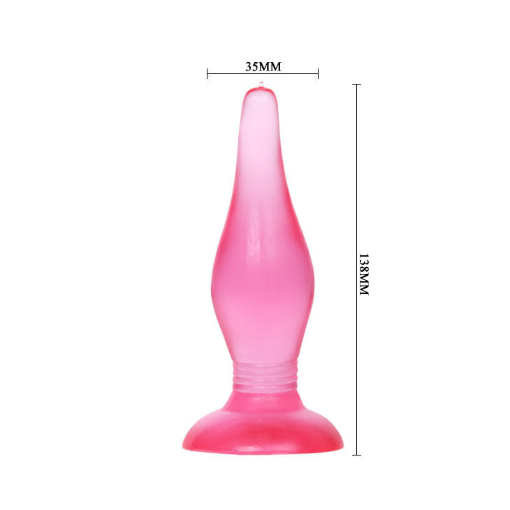 BAILE - PLUG ANAL TOUCHER DOUX LILAS 14,2 CM