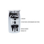 BAILE - AMOUR TRANSPARENT ROTATING MISSILE 26.5 CM