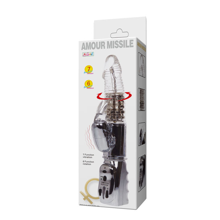 BAILE - AMOUR TRANSPARENT ROTATING MISSILE 26.5 CM