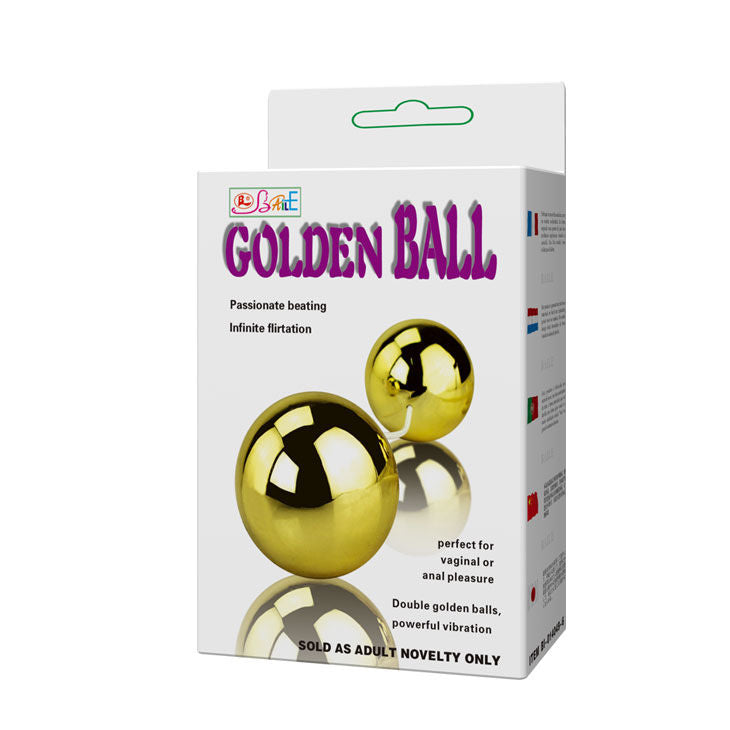 BAILE - GOLDEN CHINESE BALL VIBRATOR