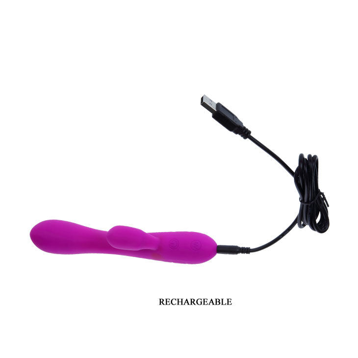 PRETTY LOVE - VICTOR SMART VIBRATOR WITH CLITORAL STIMULATOR