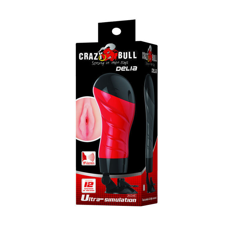 CRAZY BULL - BASE DE MASTURBATEUR VAGIN AVEC VOIX