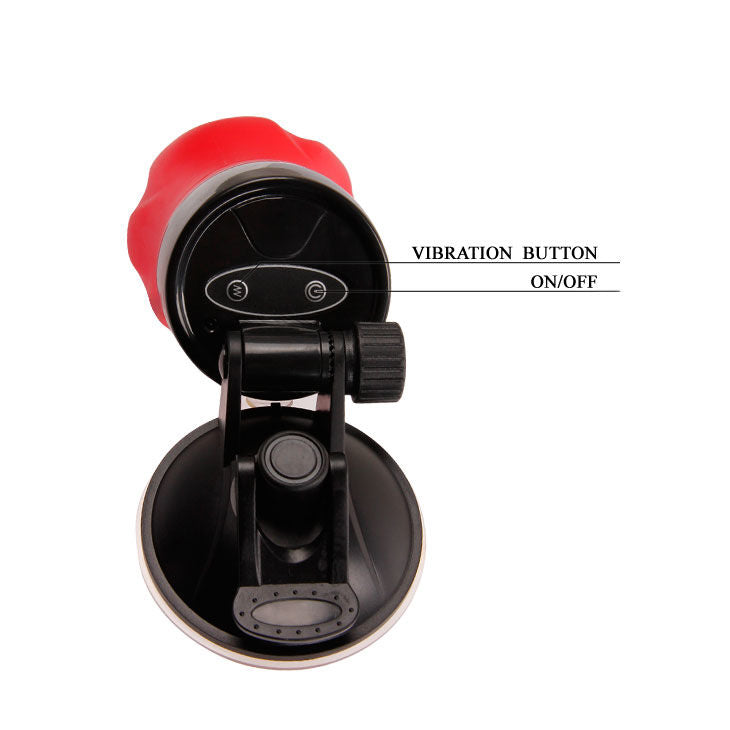 CRAZY BULL - FLEUR VAGINALE AVEC BASE DE MASTURBATEUR