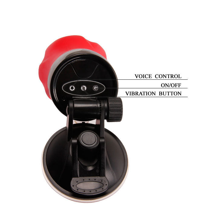 CRAZY BULL - BASE DE MASTURBATEUR VAGINA FLORA AVEC VOIX