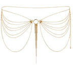 BIJOUX - MAGNIFICENT JEWEL WITH GOLDEN METAL CHAIN ​​FOR LIFE