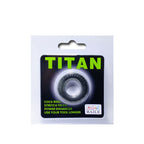BAILE - TITAN COCKRING NOIR VERT 2 CM 