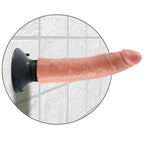 KING COCK - VIBRATEUR GODEMICHET 17,78 CM NATUREL