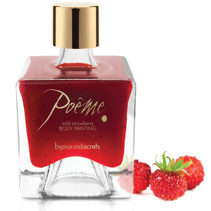 BIJOUX - VERNIS ALIMENTAIRE POEME FRAISE DES SAUVAGES 50 GR