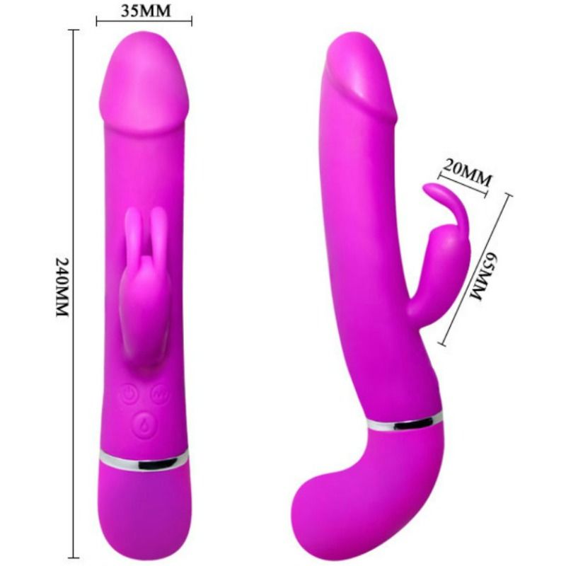 PRETTY LOVE - VIBRATEUR HENRY 12 MODES DE VIBRATION ET FONCTION D'ÉJACULATION FÉMININE