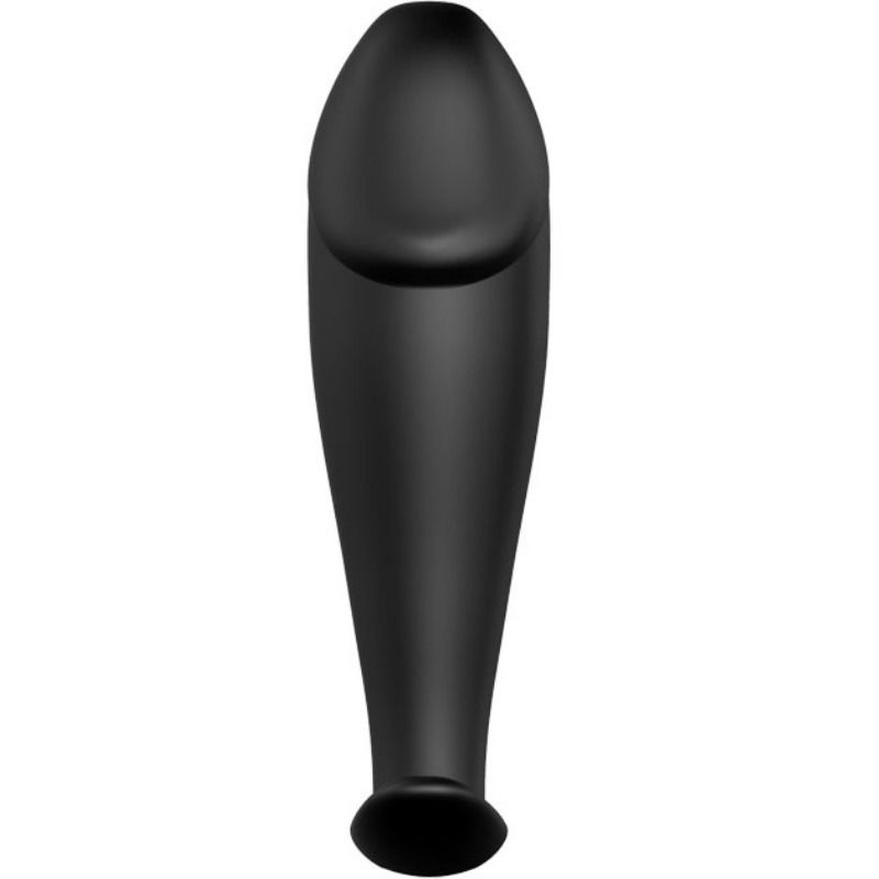 PRETTY LOVE - BLACK SILICONE BUTTER PLUG FOR PENIS