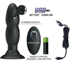 PRETTY LOVE - VIBRATING PLUG AND REMOTE CONTROL ROTATION