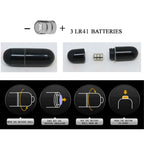 PRETTY LOVE - FLIRTATION STANFORD NERO VIBRAZIONE DITALE