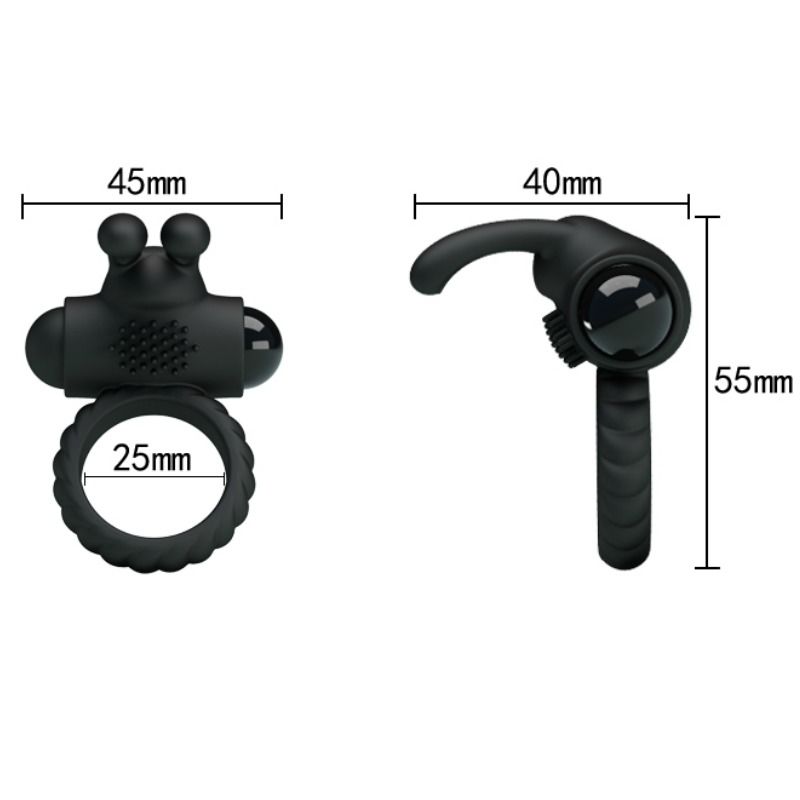 PRETTY LOVE - BAGUE VIBRANTE EUDORA AVEC STIMULATEUR