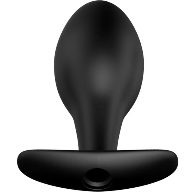PRETTY LOVE - ANCHOR SILICONE BUTTER PLUG 12 VIBRATION MODES BLACK