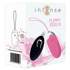 INTENSE - FLIPPY II VIBRATING EGG WITH PINK REMOTE CONTROL