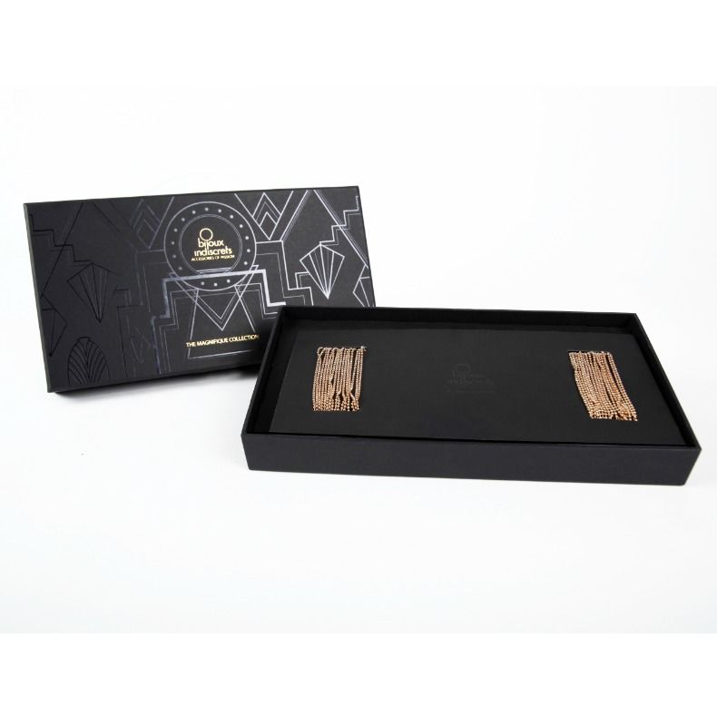 BIJOUX - MAGNIFICENT JEWEL WITH GOLDEN METAL CHAIN ​​FOR LIFE