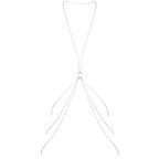 BIJOUX - MAGNIFICENT METAL BODY CHAINS 8 SILVER