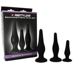 PRETTY LOVE - SILICONE INITIATION KIT WITH BUTTER PLUGS