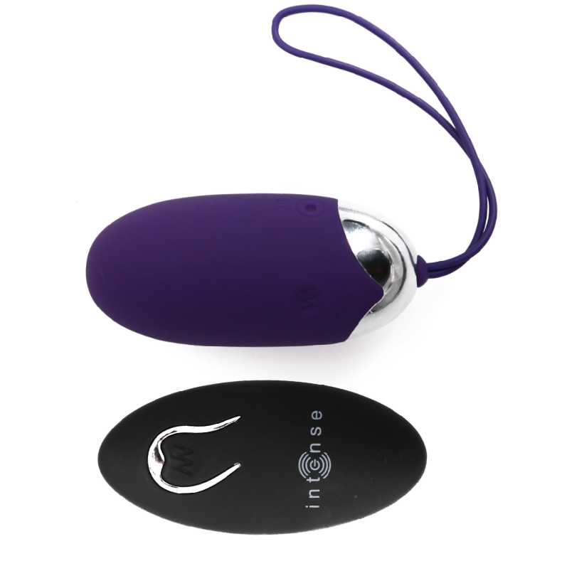 INTENSE - FLIPPY II VIBRATING EGG WITH PURPLE REMOTE CONTROL