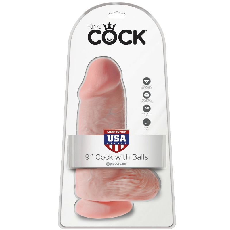 KING COCK - CHUBBY REALISTIC PENIS 23 CM