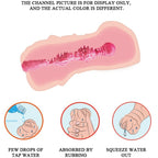 CRAZY BULL - MASTURBATEUR VAGINAL À EAU AVEC BALLES VIBRANTES