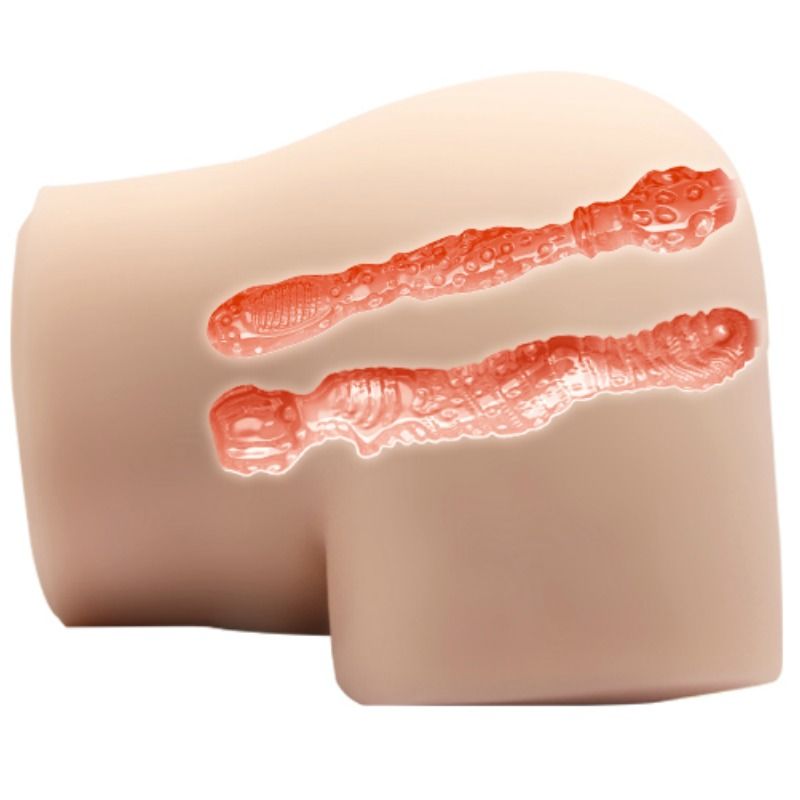 CRAZY BULL - VAGINA E ANO REALISTICI CON VIBRAZIONE POSIZIONE 4