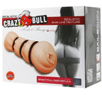 CRAZY BULL - MASTURBATEUR VAGINAL AVEC ANNEAUX